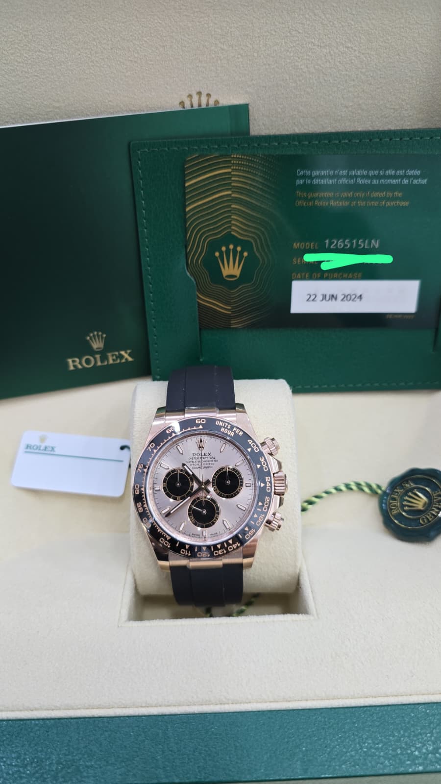ROLEX 40MM - 126515LN