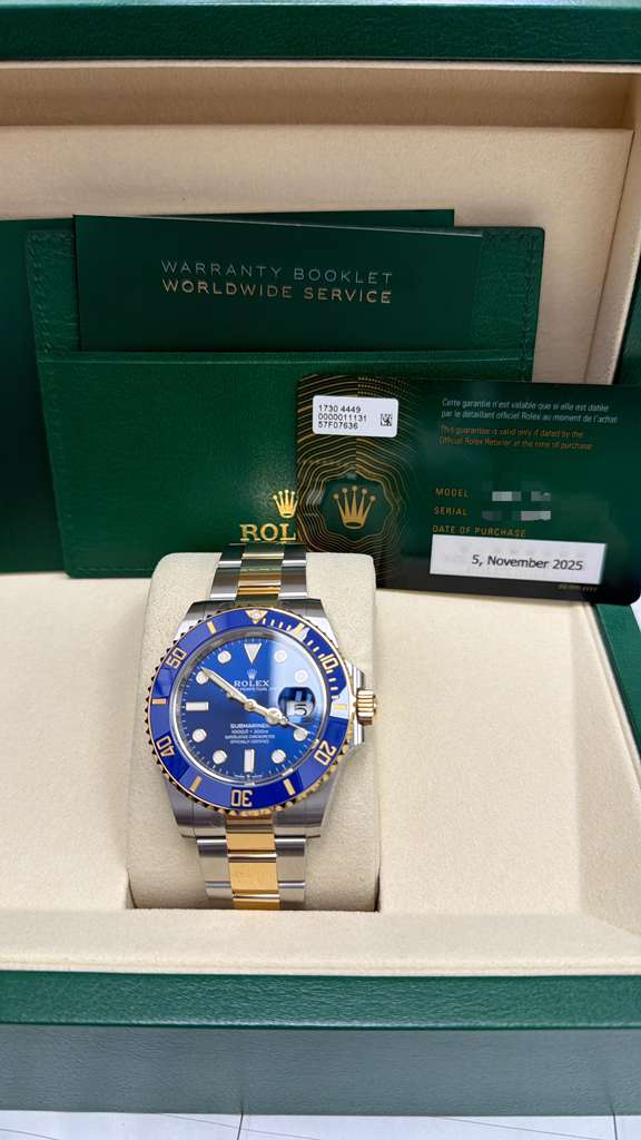ROLEX TWO-TONE SUBMARINER 41MM - 126613LB