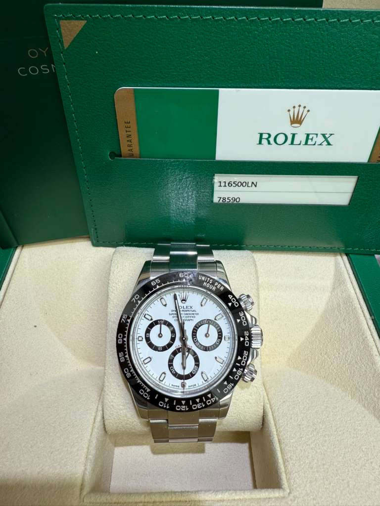 ROLEX DAYTONA PANDA S/STEEL 40MM - 116500LN