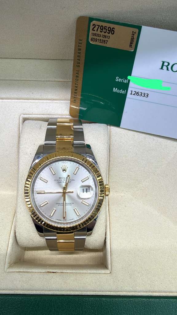 ROLEX TWO-TONE DATE-JUST 41MM - 126333