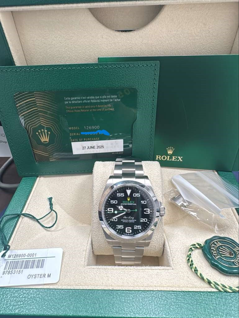 ROLEX AIR-KING S/STEEL 40MM - 126900