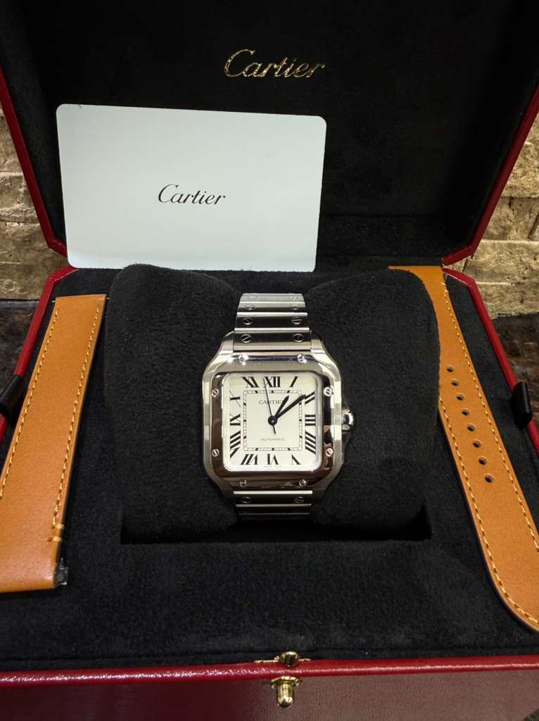 CARTIER SANTOS S/STEEL 35MM-WSSA0029