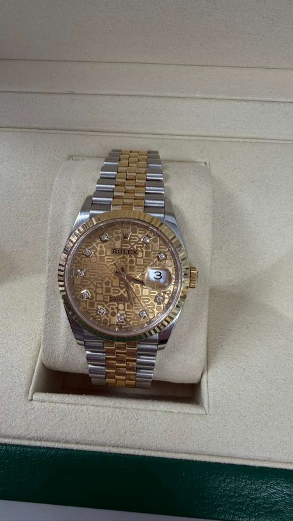 ROLEX DATE-JUST TWO-TONE 36MM-126233