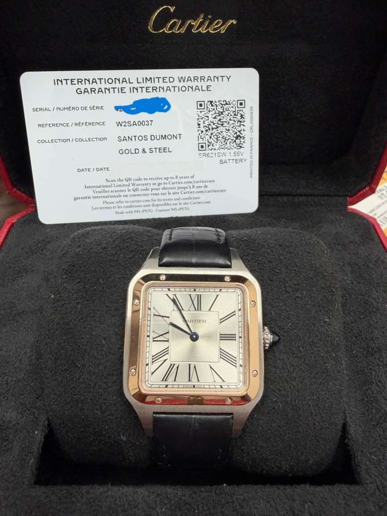 CARTIER SANT0S-DUMONT TWO-TONE-W2SA0037