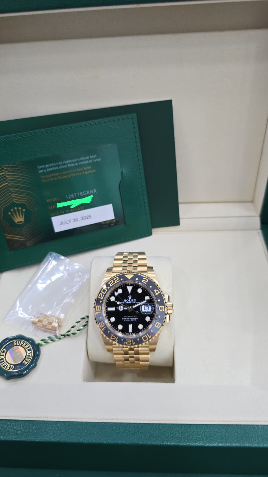 ROLEX ZOOMBIE-40MM-126718GRNR
