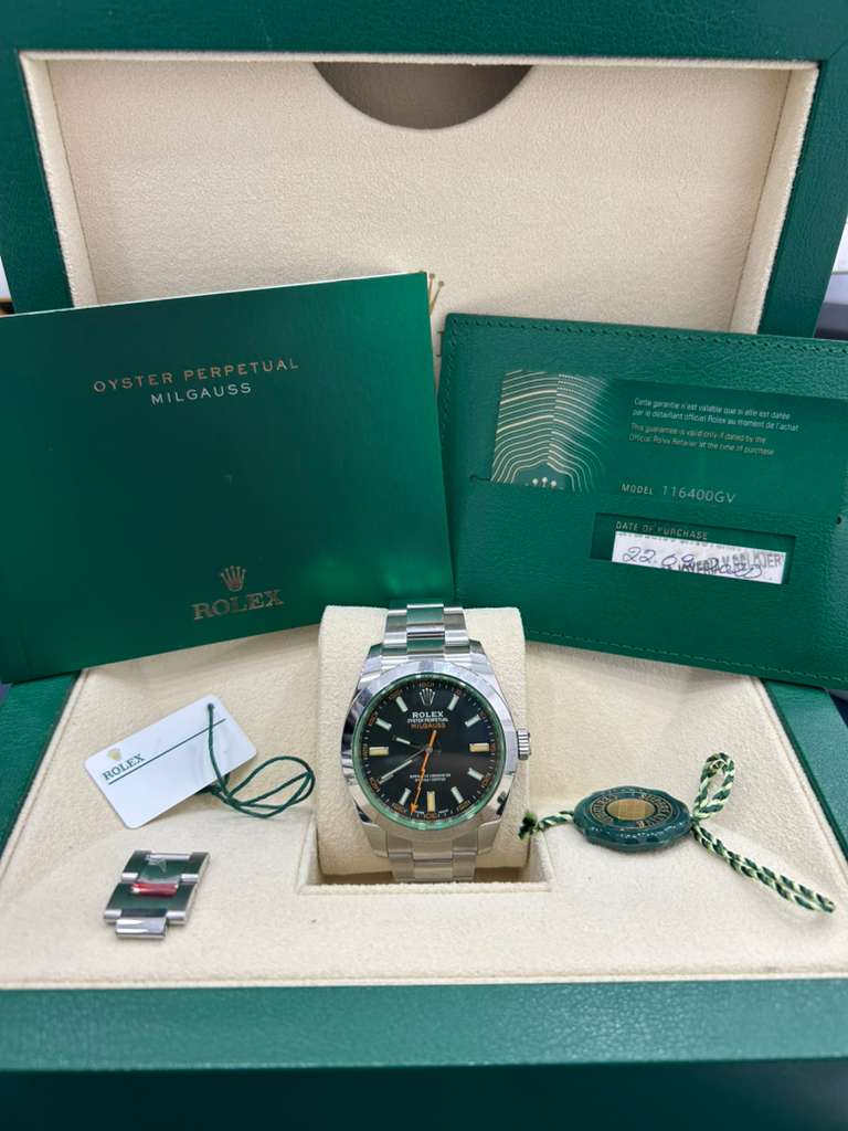 ROLEX MILAGUS-40MM-116400GV