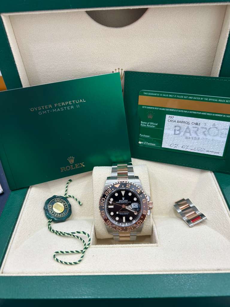 ROLEX GMT-MASTER-ROOTBEER-40MM-126711CHNR