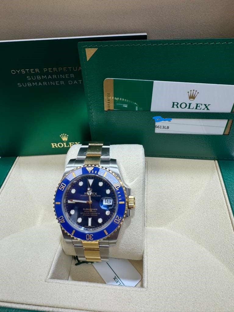 ROLEX SUBMARINER TWO-TONE-41MM-16613lb