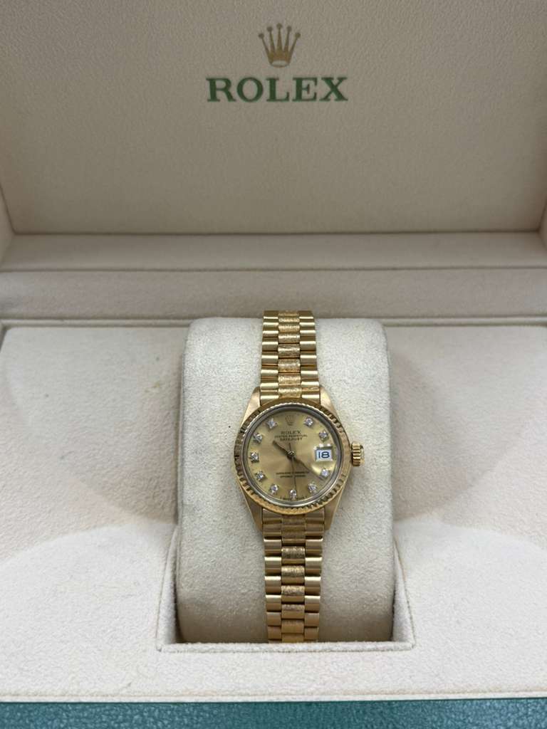 ROLEX DATE-JUST YELLOW-GOLD 26MM-6917
