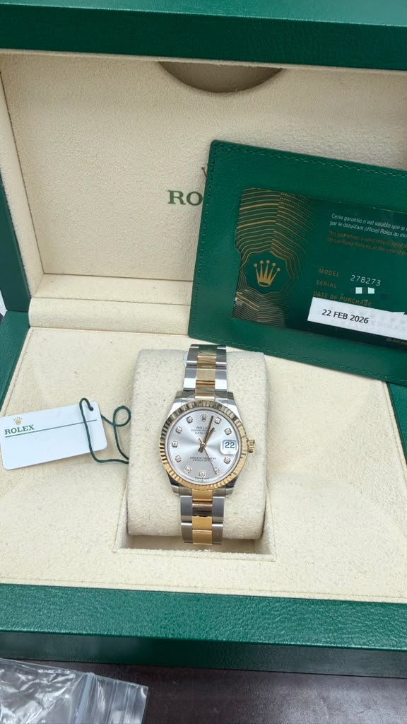 ROLEX DATE-JUST TWO-TONE 31MM-278273