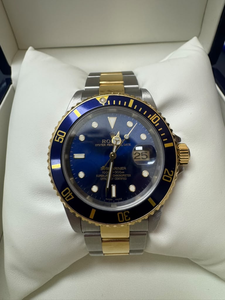 ROLEX TWO-TONE SUBMARINER 40MM-16613