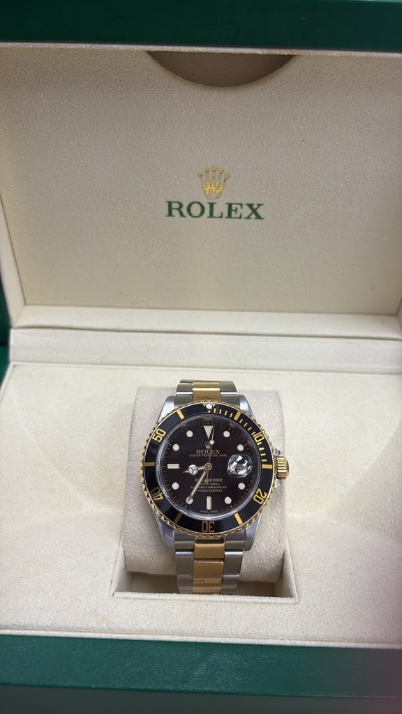 ROLEX SUBMARINER TWO-TONE 41MM-16613