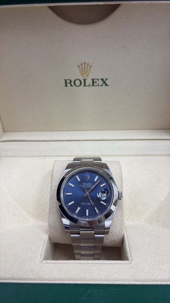 ROLEX DATE-JUST ST/STEEL 41MM-126300