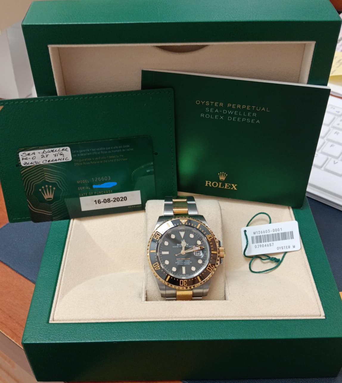 ROLEX SEA-DWELLER 43MM-126603