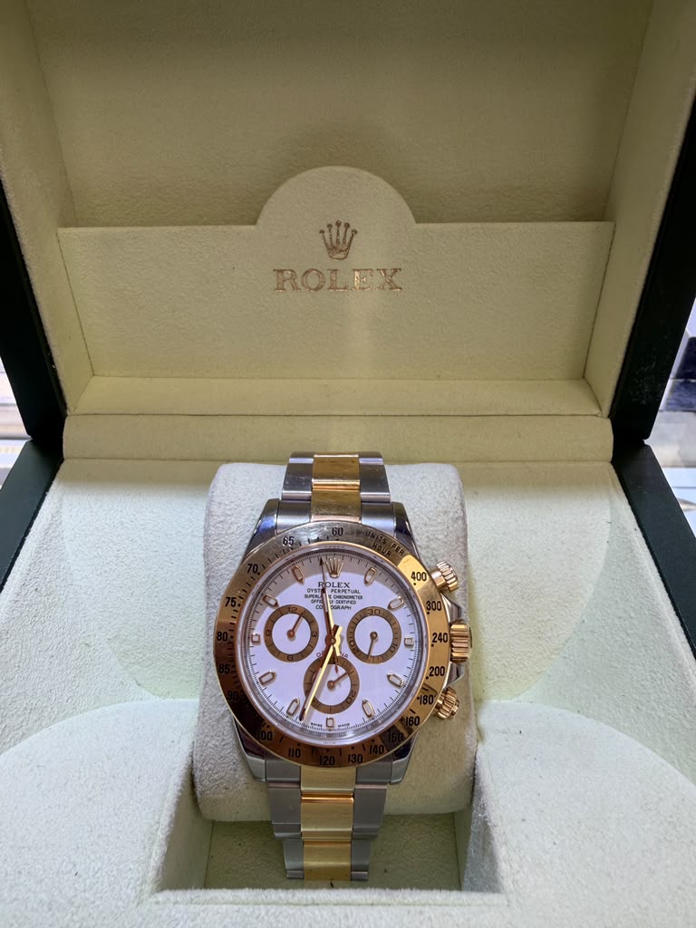 ROLEX DAYTONA TWO-TONE 40MM-116523