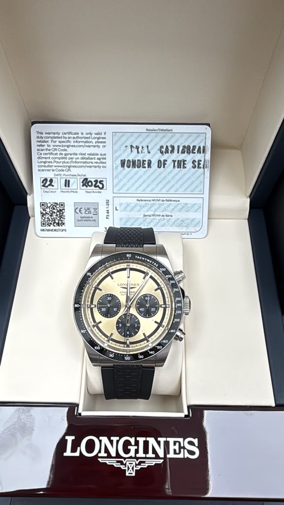 LONGINES CHAMPAGNE-FACE 42MM
