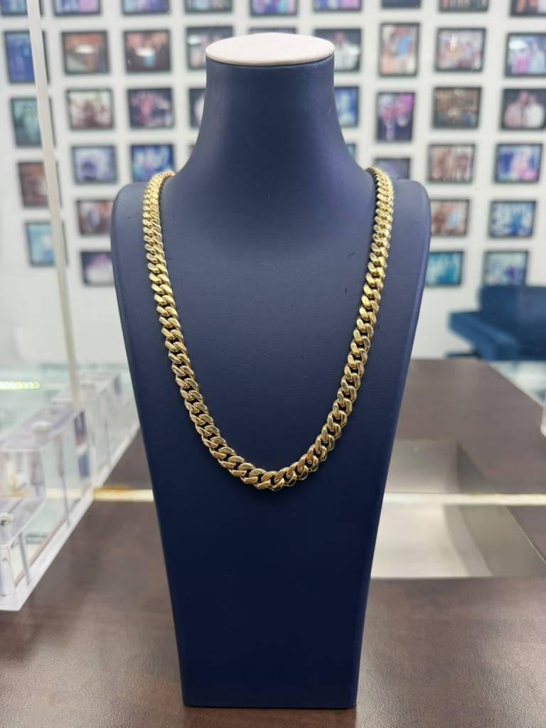 Chain cuban link 10kt , 72 dwt