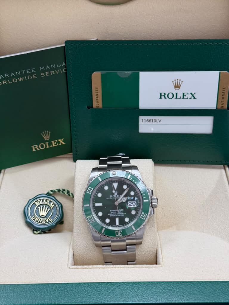 ROLEX SUBMARINER-HULK 40MM-116610LV