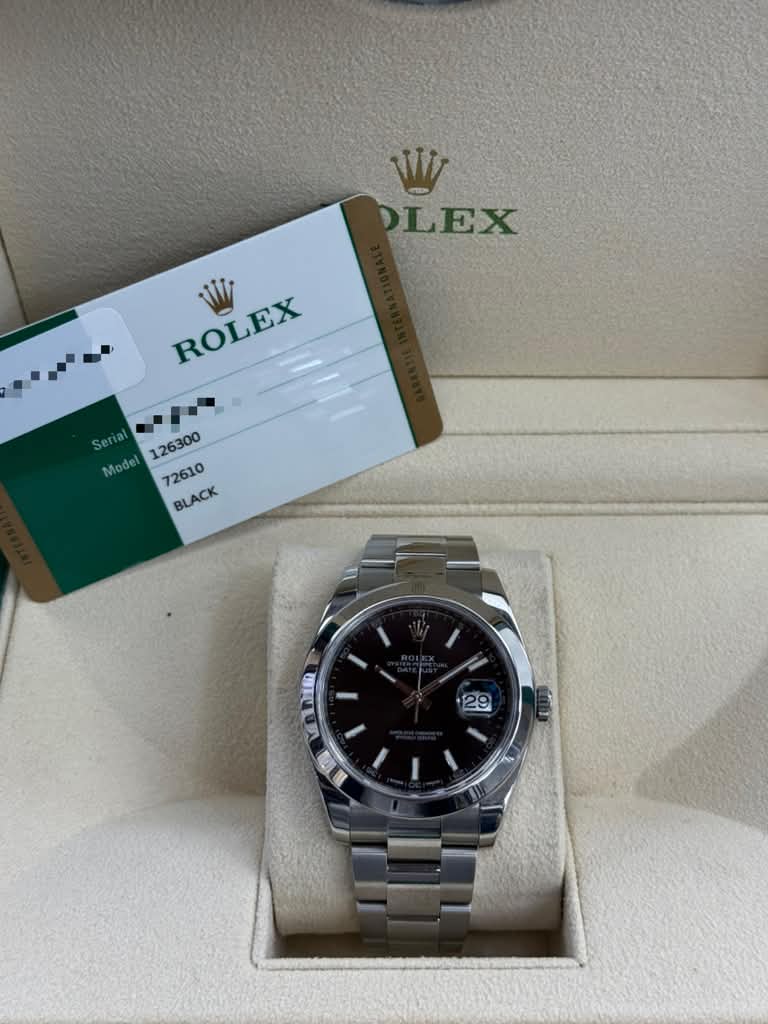 ROLEX DATE-JUST ST/STEEL-41MM-126300
