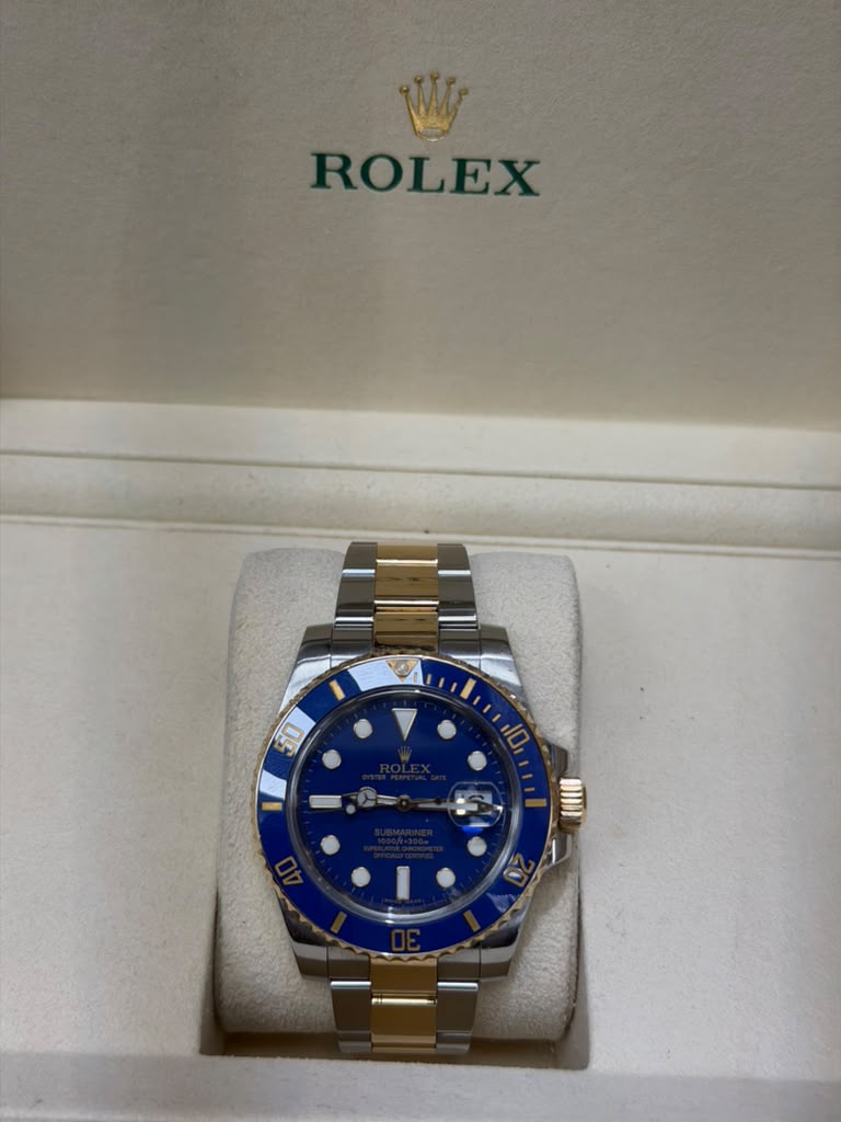 ROLEX SUBMARINO TWO-TONE 41MM-116613