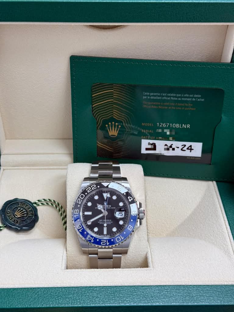 ROLEX GMT-MASTER II BATMAN-40MM-126710BLNR