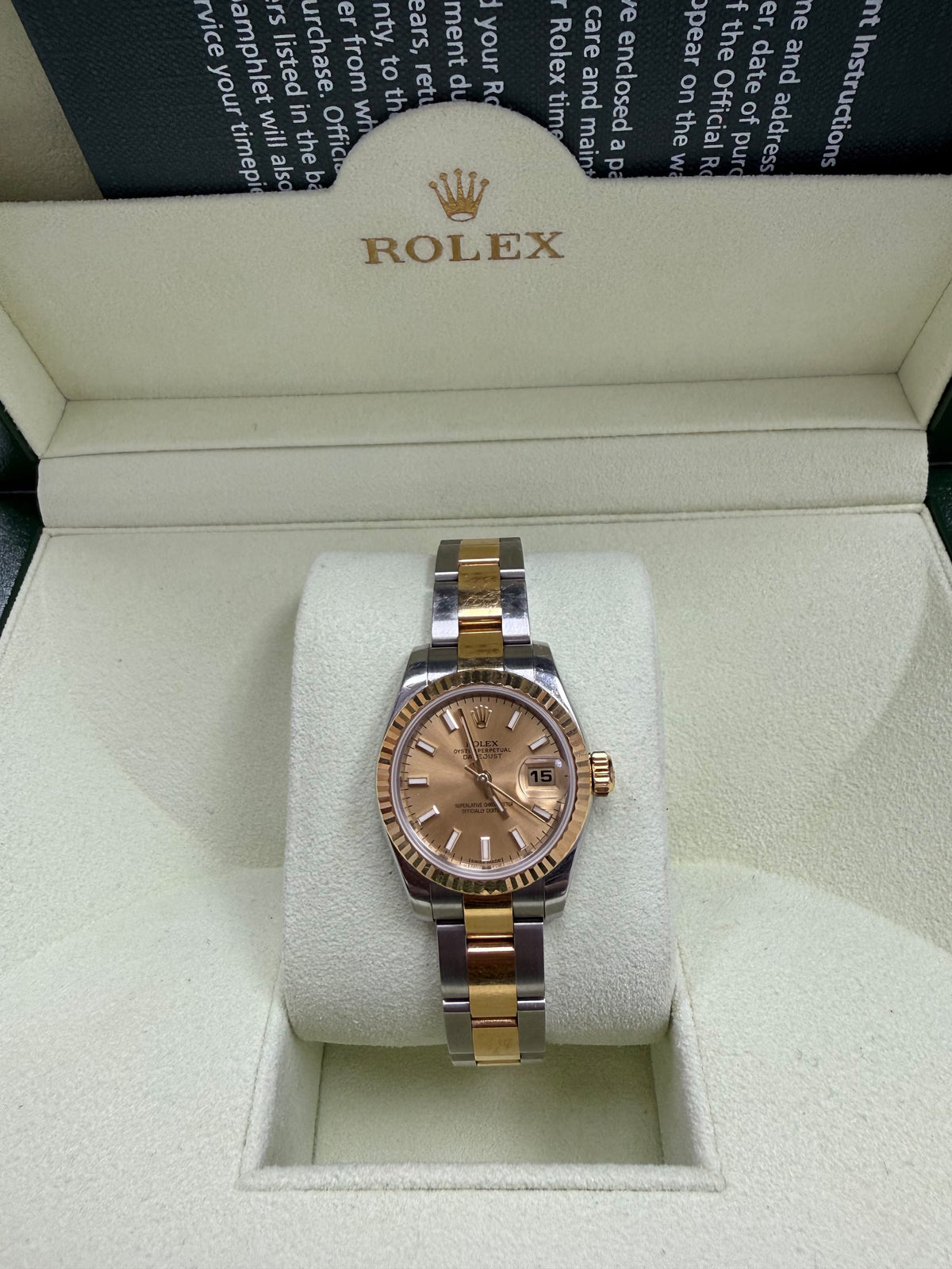 ROLEX DATE-JUST TWO-TONE 26MM-179173