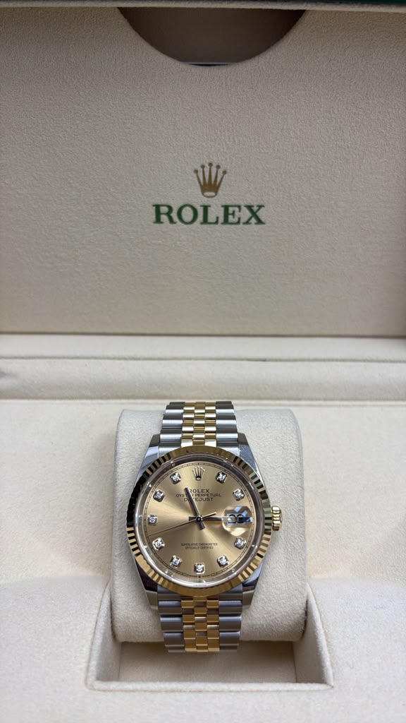 ROLEX DATE-JUST TWO-TONE 36MM-126233