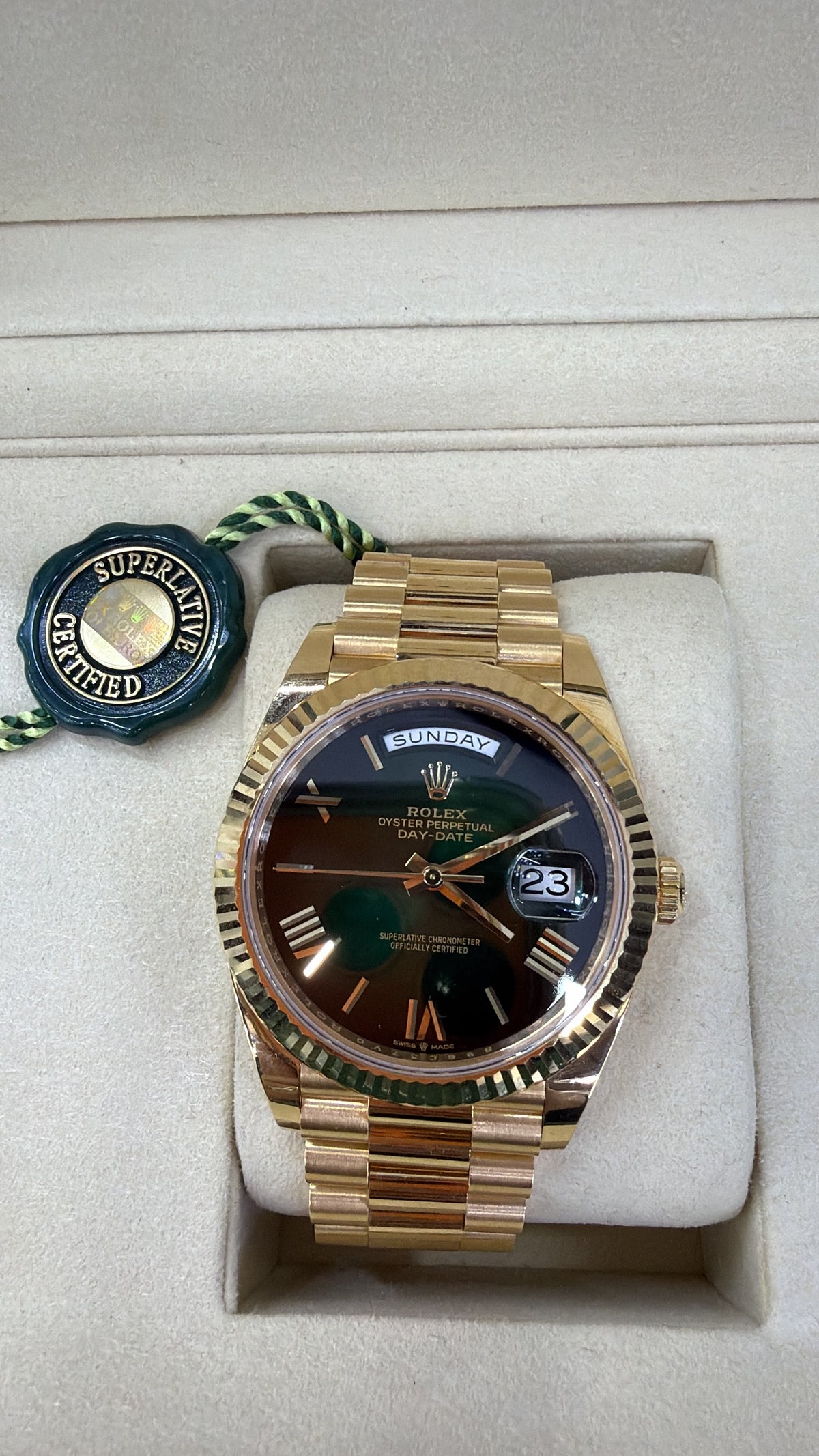DAY-DATE 40MM OMBRE DIAL