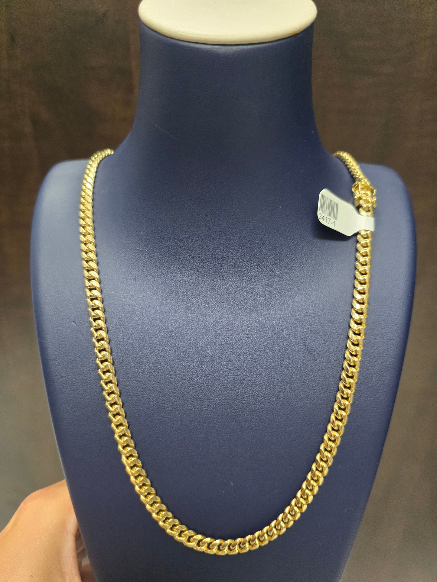 Chain cuban link solid
