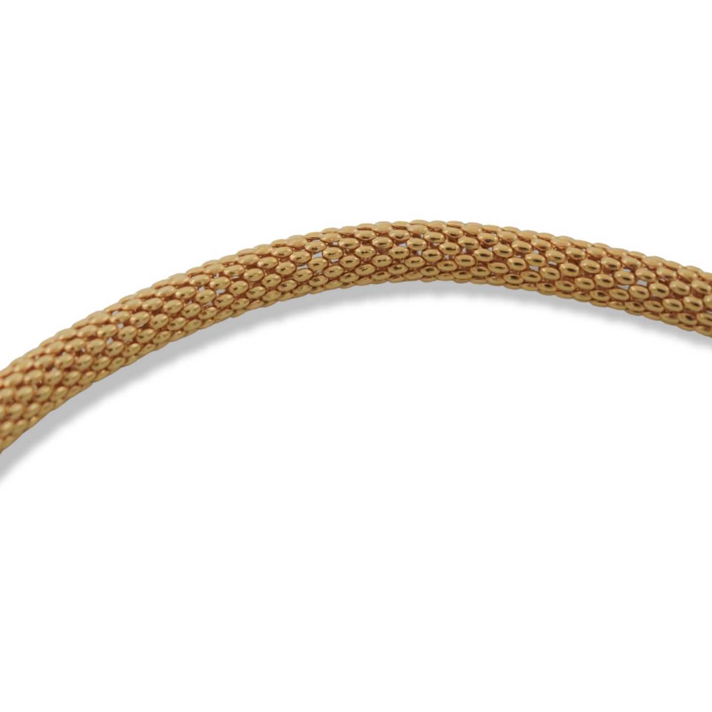 Pulsera estilo malla de palomitas de maíz para mujer