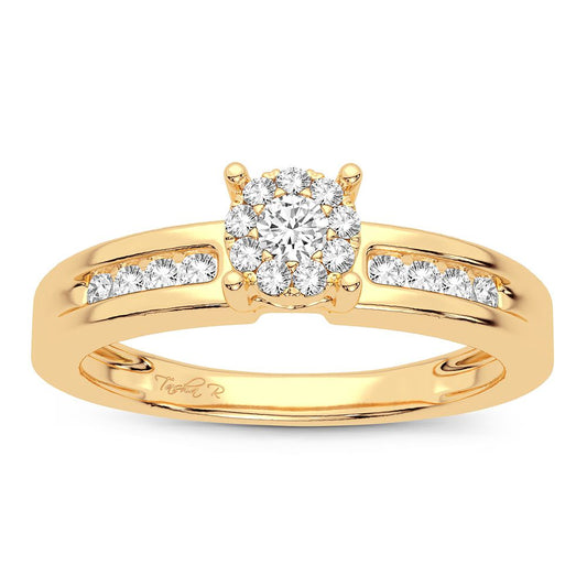 14K 0.25CT Diamond Ring