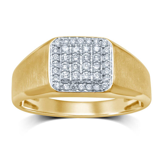 ANILLO de diamantes de 14 quilates y 0,40 quilates