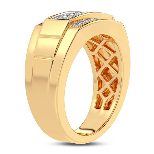ANILLO DE DIAMANTES DE 14K Y 0,75CT