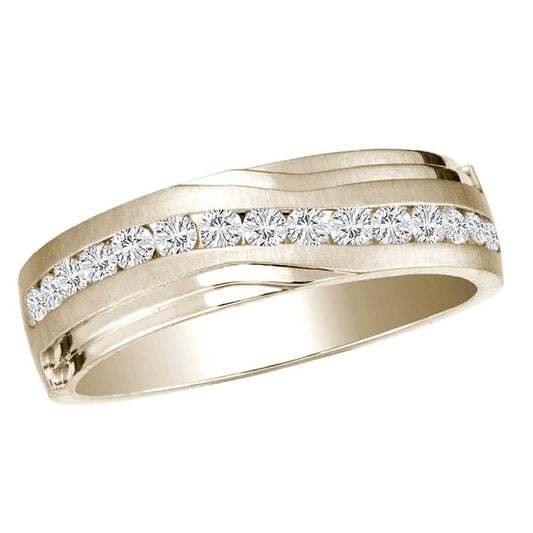 ANILLO de diamantes de 14 quilates y 0,50 quilates