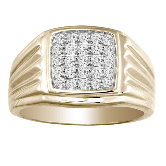 ANILLO de diamantes de 14 quilates y 0,50 quilates