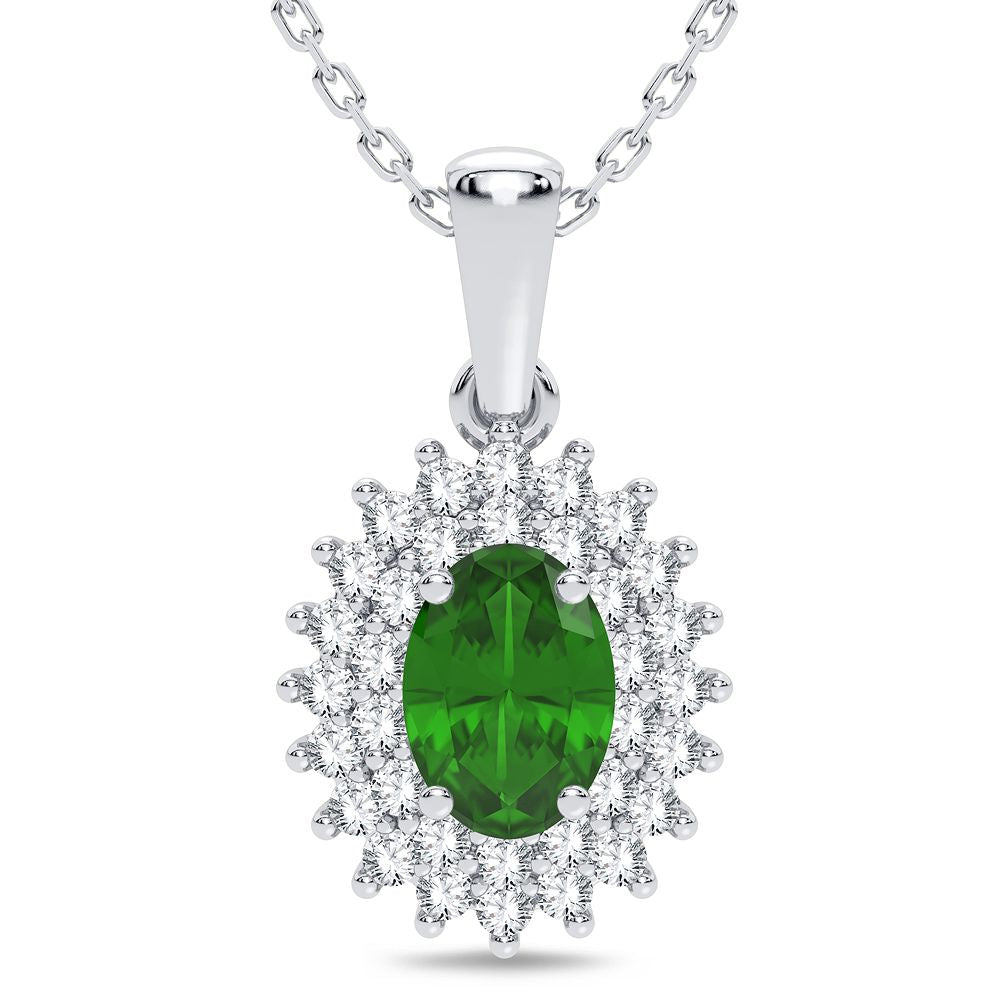 Colgante de diamantes de 14 quilates y 0,25 quilates