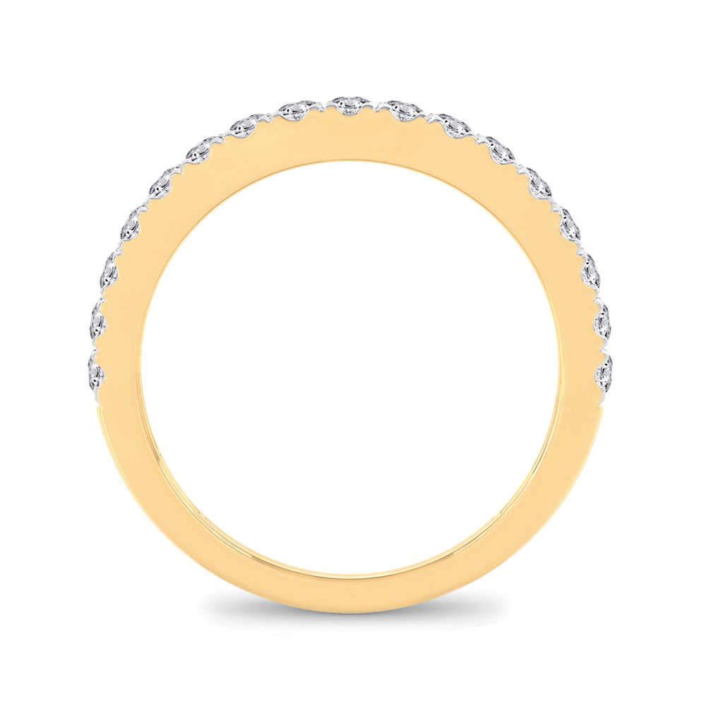 Banda potenciadora de diamantes de 14 quilates y 0,50 quilates