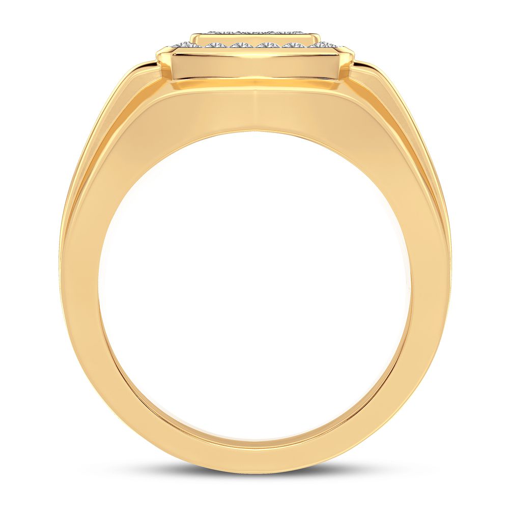 ANILLO DE DIAMANTES DE 14K Y 0,50CT