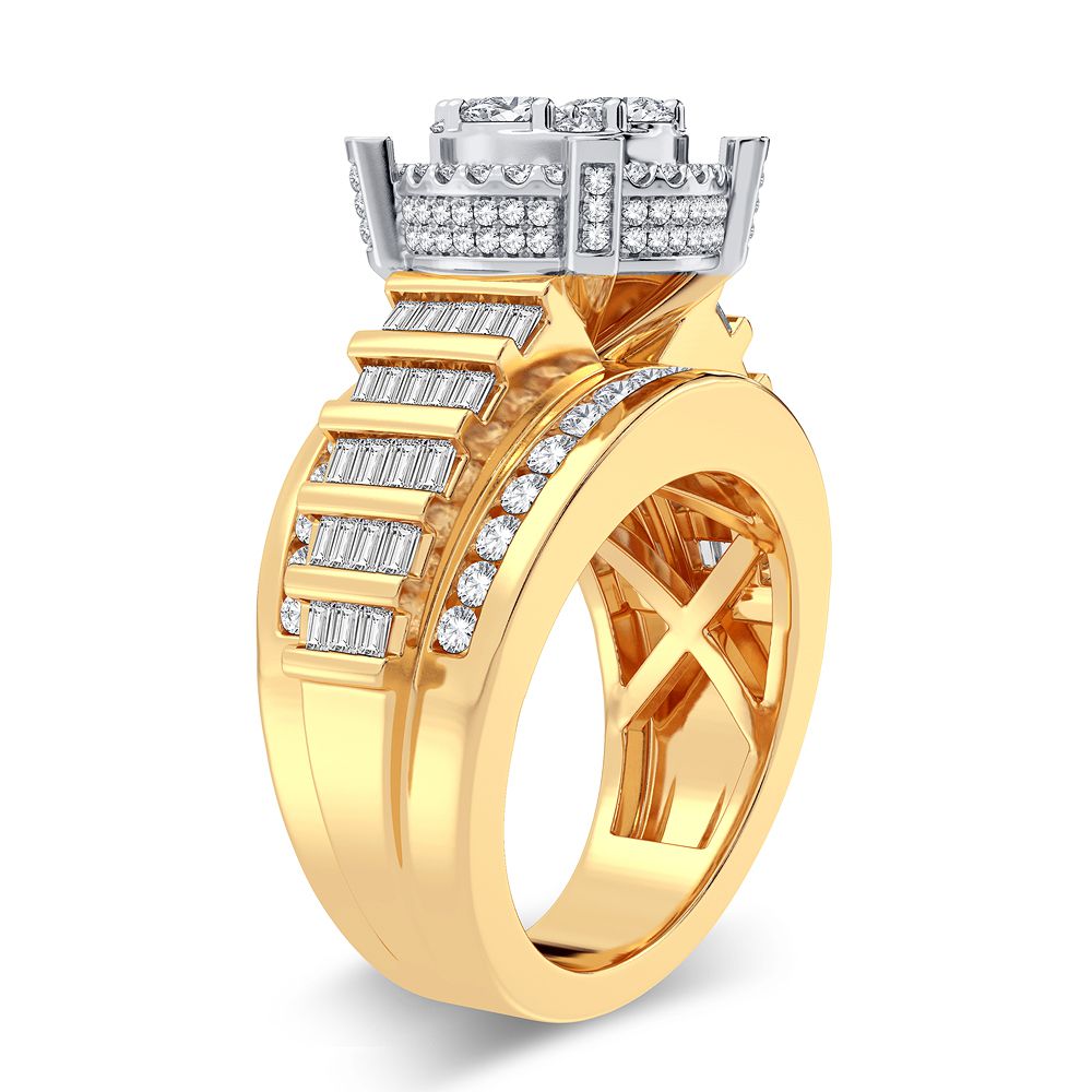 Anillo de diamantes de 14 quilates y 2,00 quilates