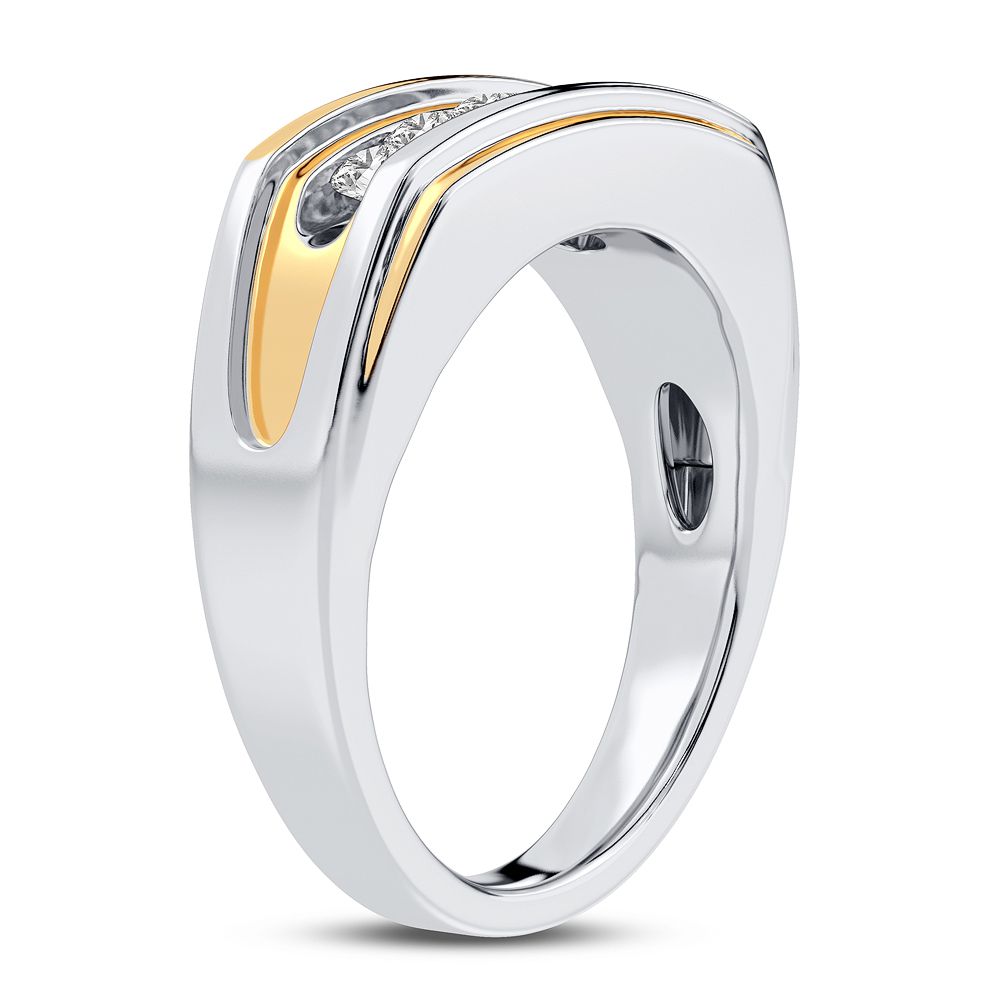 ANILLO DE DIAMANTES DE 14K Y 0,50CT