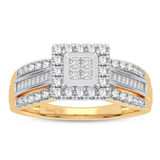 Golden Luxe - 14K 0.50CT Diamond Engagement Ring