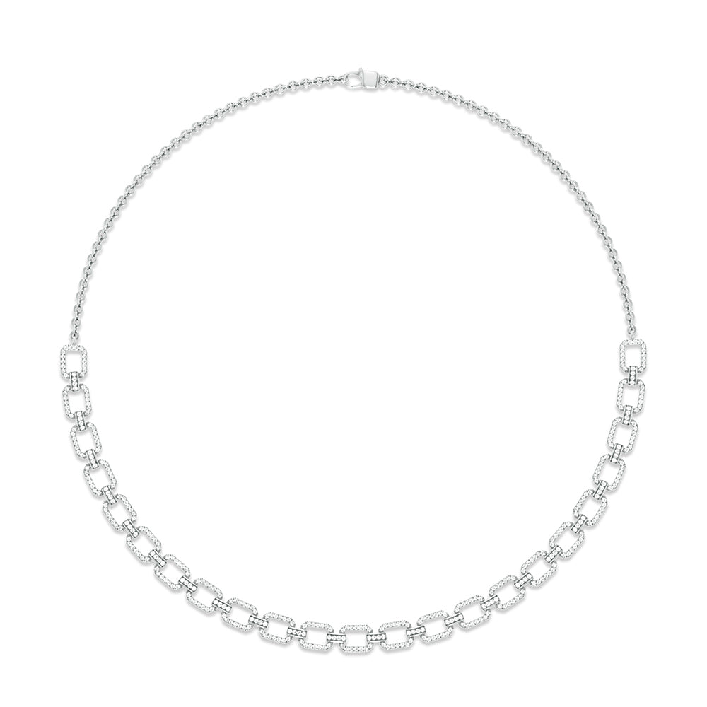 14K 1.00ct Diamond Necklace