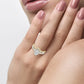 Sunburst Harmony - 14K 0.75 CT Diamond Engagement Ring
