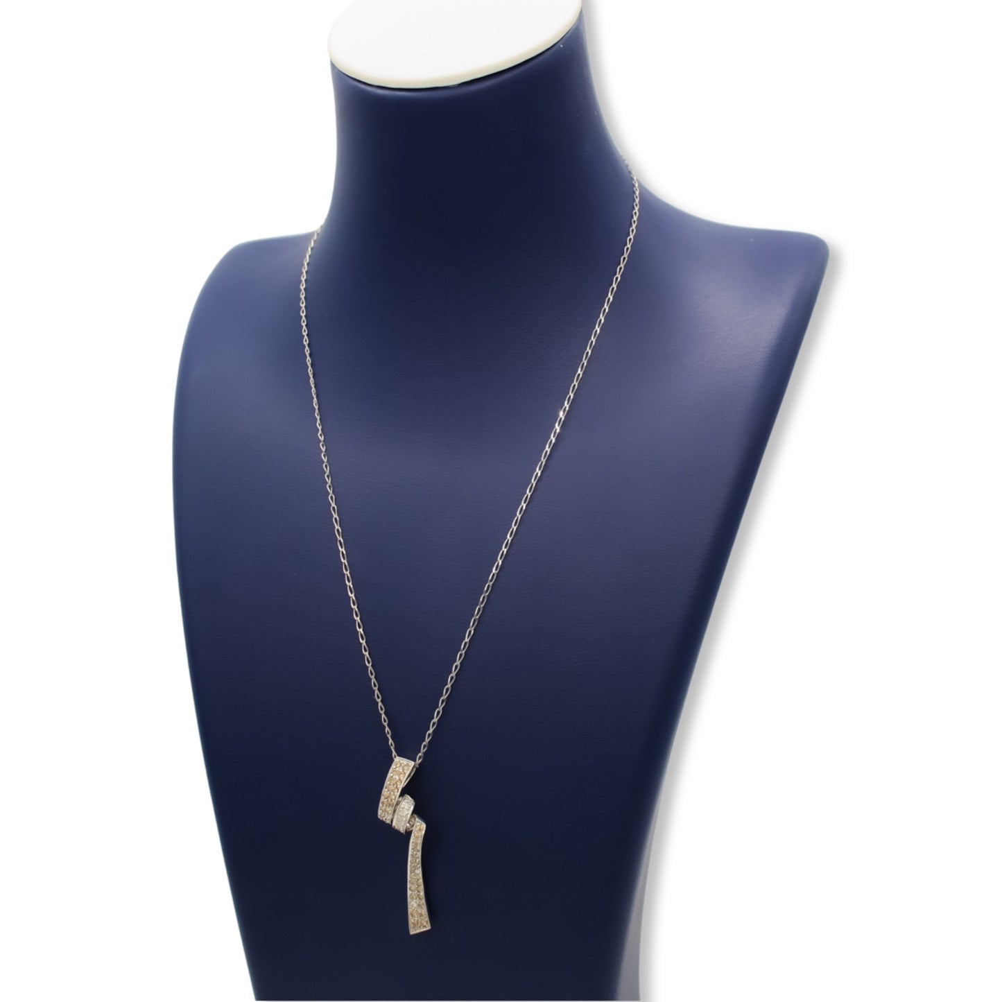 Women’s Charm Necklace with Multi-Color Stones