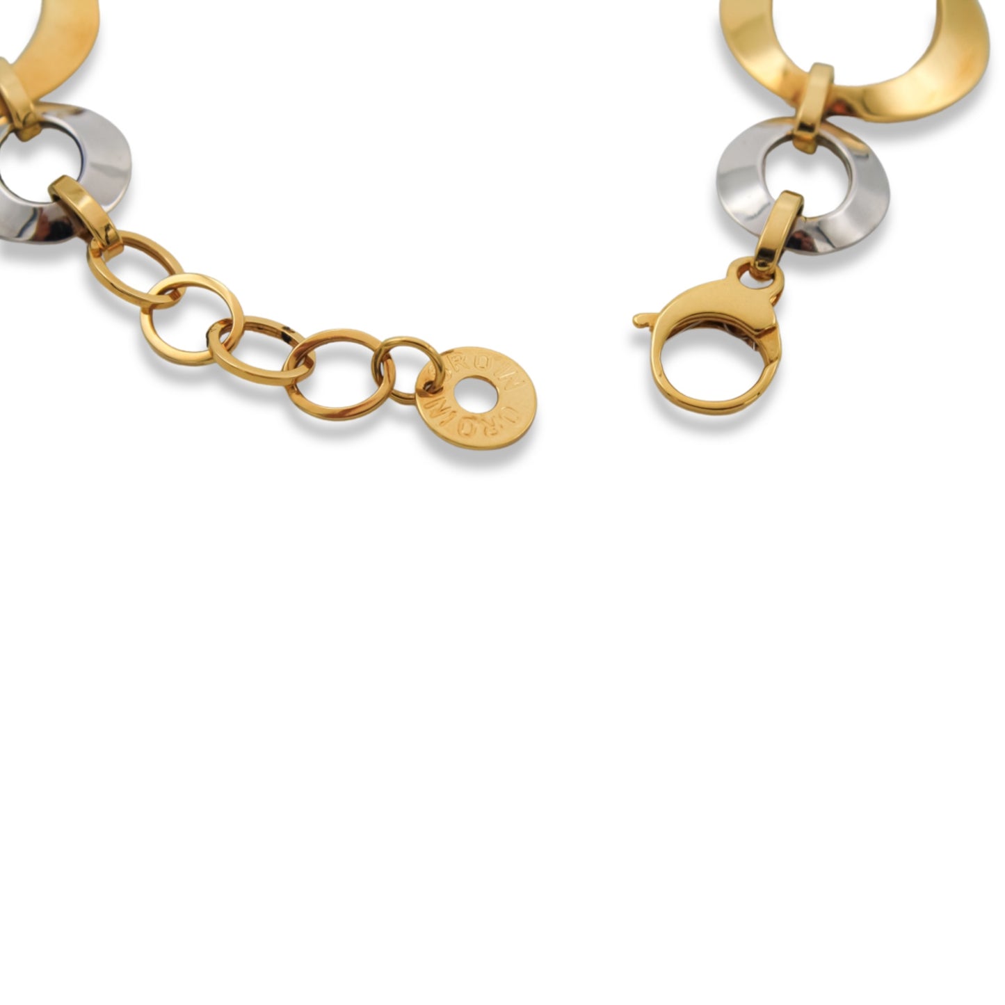 Women’s Fancy Two-Tone Bracelet In 18K Gold