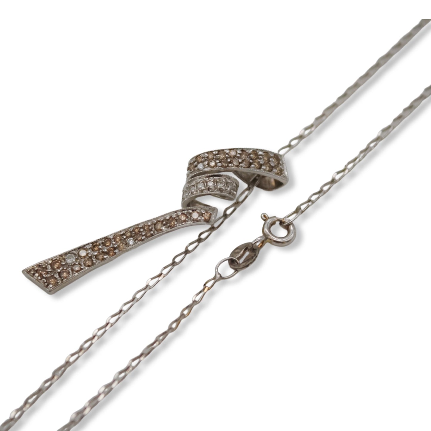 Women’s Charm Necklace with Multi-Color Stones