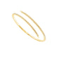 Slender Spiral Bangle Bracelet - 14K Gold 1.33 CT Diamonds