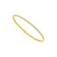 Full-Circle Bangle Bracelet - 14K Gold 0.75 CT Diamonds