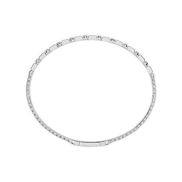 Brazalete elegante - Oro de 14 quilates y diamantes de 0,4 quilates