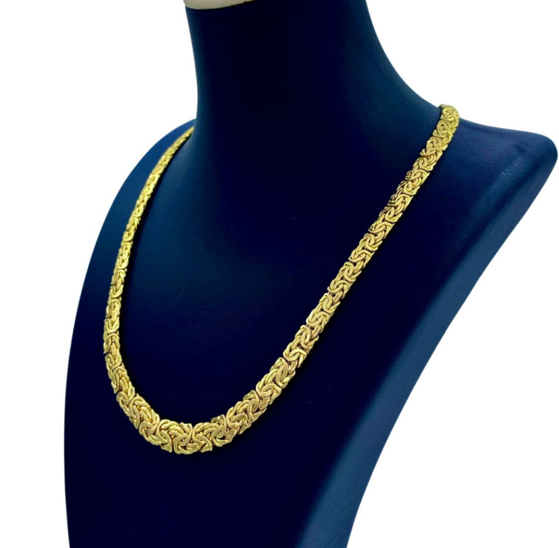 Women's Byzantine Necklace In 14K Fancy Italian Yellow Gold